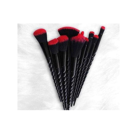 10 pcs Unicorn Handle Brush Set