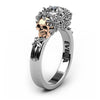 Elegant Skull Ring